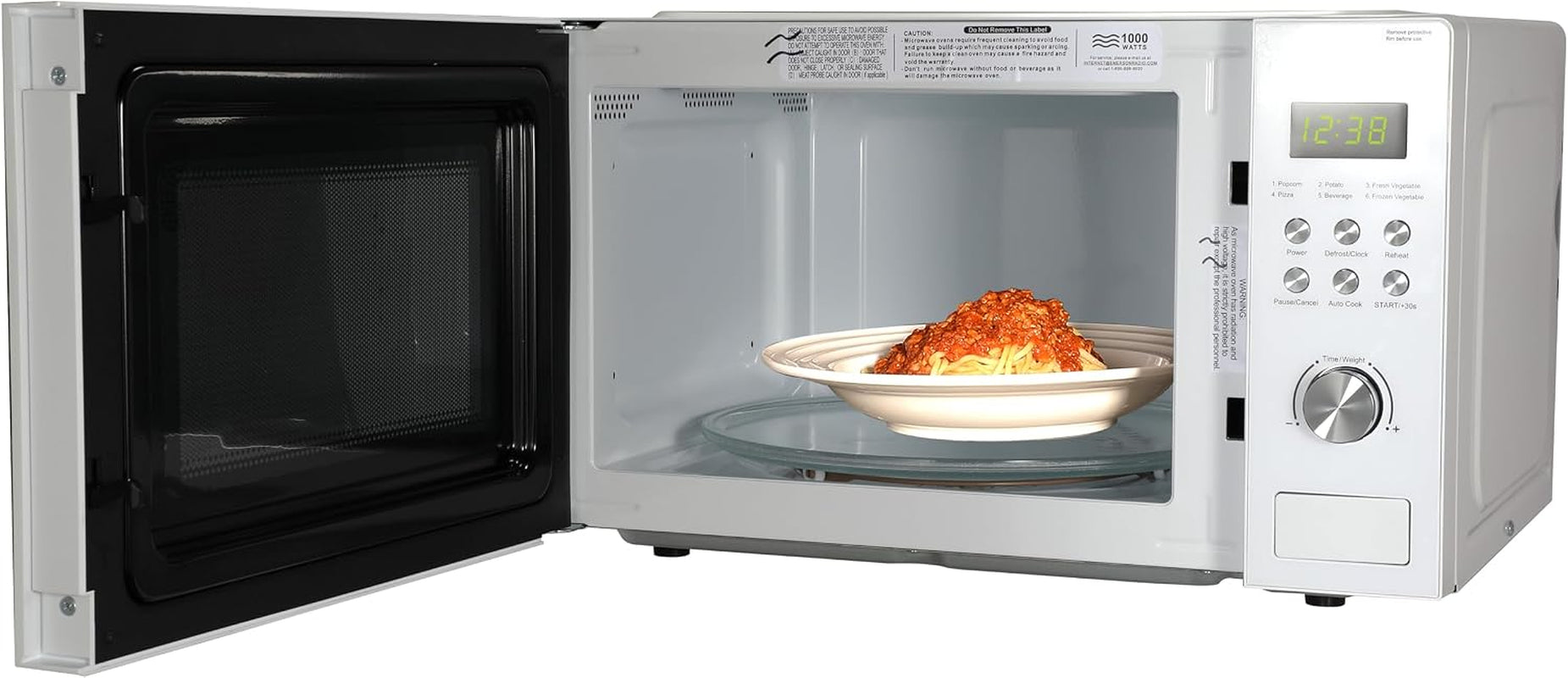 mw1101w-countertop-microwave-oven-with-button-control-led-display-1000w-10-power-levels-6-auto-menus-glass-turntable-and-child-safe-lock-1-1-cu-ft-white