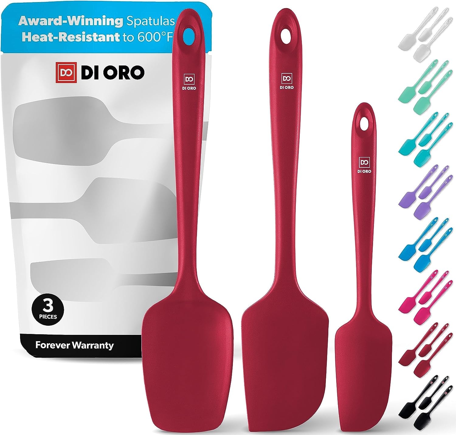 di-oro-silicone-spatula-set-600f-heat-resistant-3-pc-red