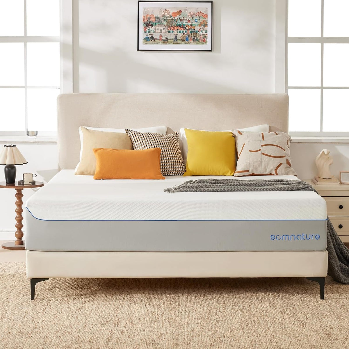 12-inch-queen-foam-mattress-cooling-gel-memory-for-pressure-relief-deep-sleep-medium-firm-with-motion-isolation-certipur-us-certified-fiberglass-free
