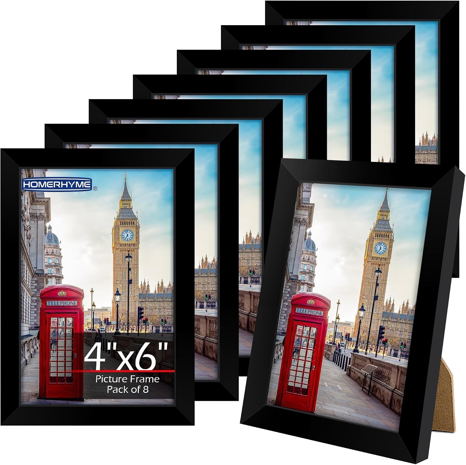 4x6-picture-frame-set-8-pack-4-by-6-black-photo-frame-for-wall-or-tabletop-display-lightweight-poster-frame-with-plexiglass-horizontal-or-vertical-for-graduation-office-wall-home-decor