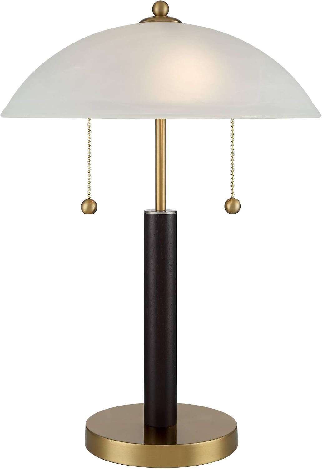 orbital-19-1-2-small-table-lamp-gold-wood-modern-pull-chain-mid-century-dome-frosted-glass-white-brown-metal-bedroom-living-room-nightstand-bedside-office-kids-house-home-family