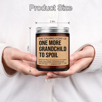 Candle, Pregnancy Announcement for Grandparents, Baby Announcements6