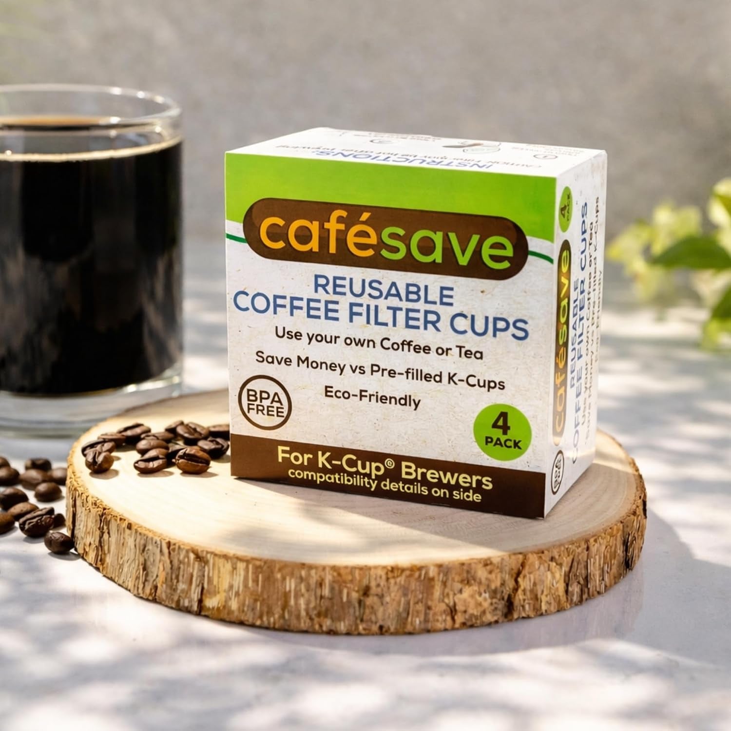 cafe-save-reusable-k-cup-coffee-filter-capsules-4-pack-refillable-1-stream-cups-built-in-mesh-strainers-100-bpa-free-compatible-with-keurig-and-select-single-serve-brewers