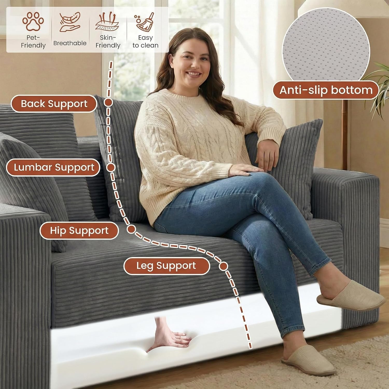 56-boneless-couch-5-in-1-boneless-loveseat-sleeper-sofa-bed-mini-convertible-pull-out-corduroy-futon-couch-with-side-pockets-handle-folding-floor-sofa-bed-with-4-pillows-for-small-space