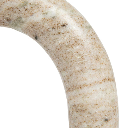 Creative Co-Op Marble Arch Tabletop Shelf Decor, Beige6