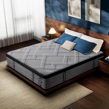 Medium Firm Hybrid Mattress - 14 Inch Queen Size Mattress9