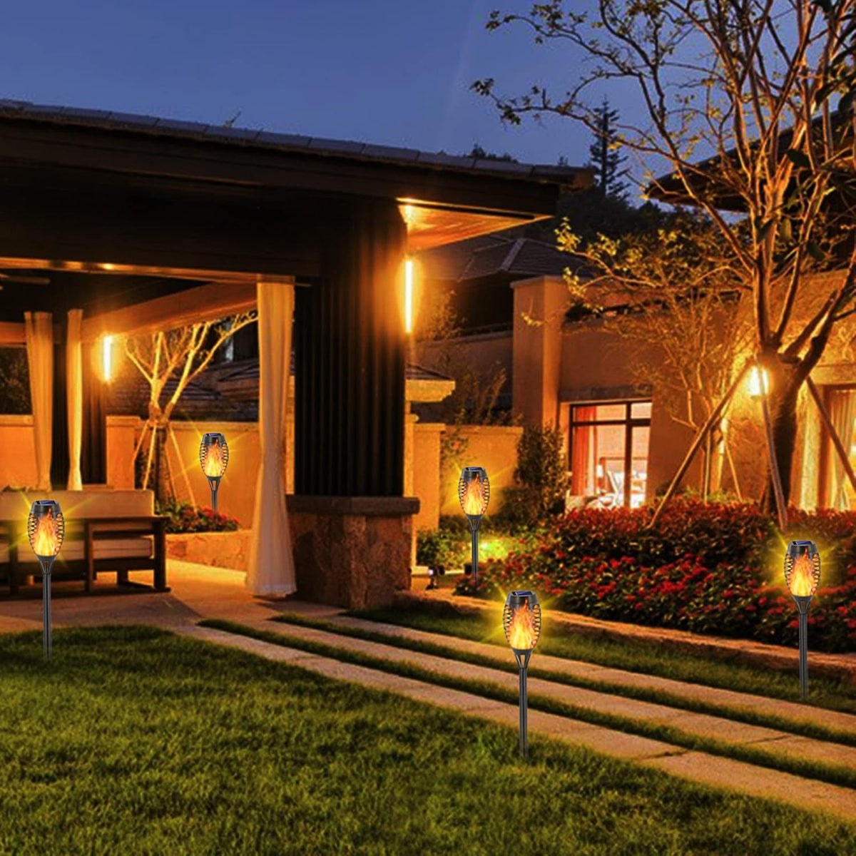 12-pack-solar-torch-light-solar-lights-outdoor