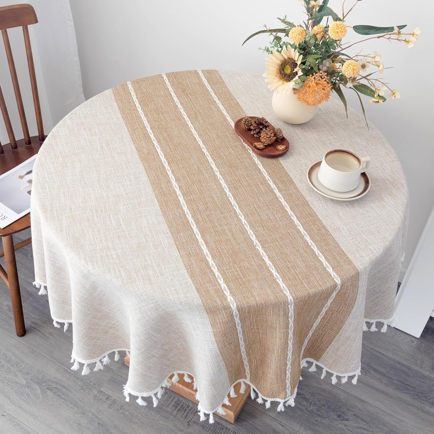 waterproof-cotton-linen-washable-round-tablecloth-52-inch-coffee