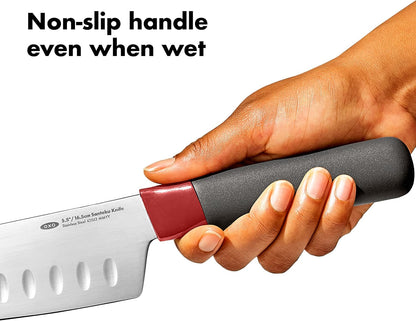 OXO Outdoor Santoku Knife with Locking Sheath - 5.5"3