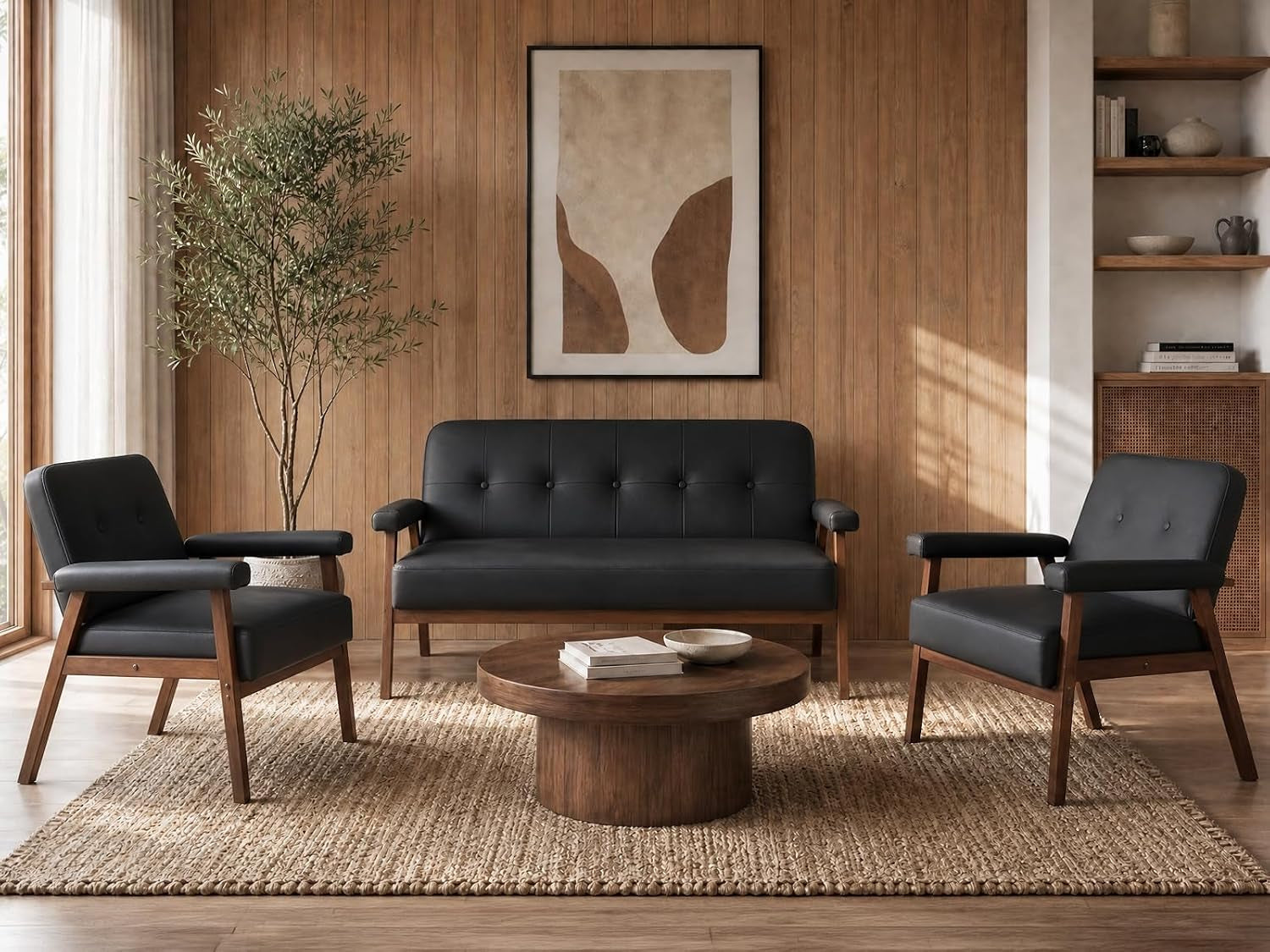 black-leather-loveseat-and-accent-chairs-mid-century-modern-office-furniture-sofa-and-chair-set-small-love-seat-couches-with-wood-arm-3-pieces-living-room-furniture-sets-3