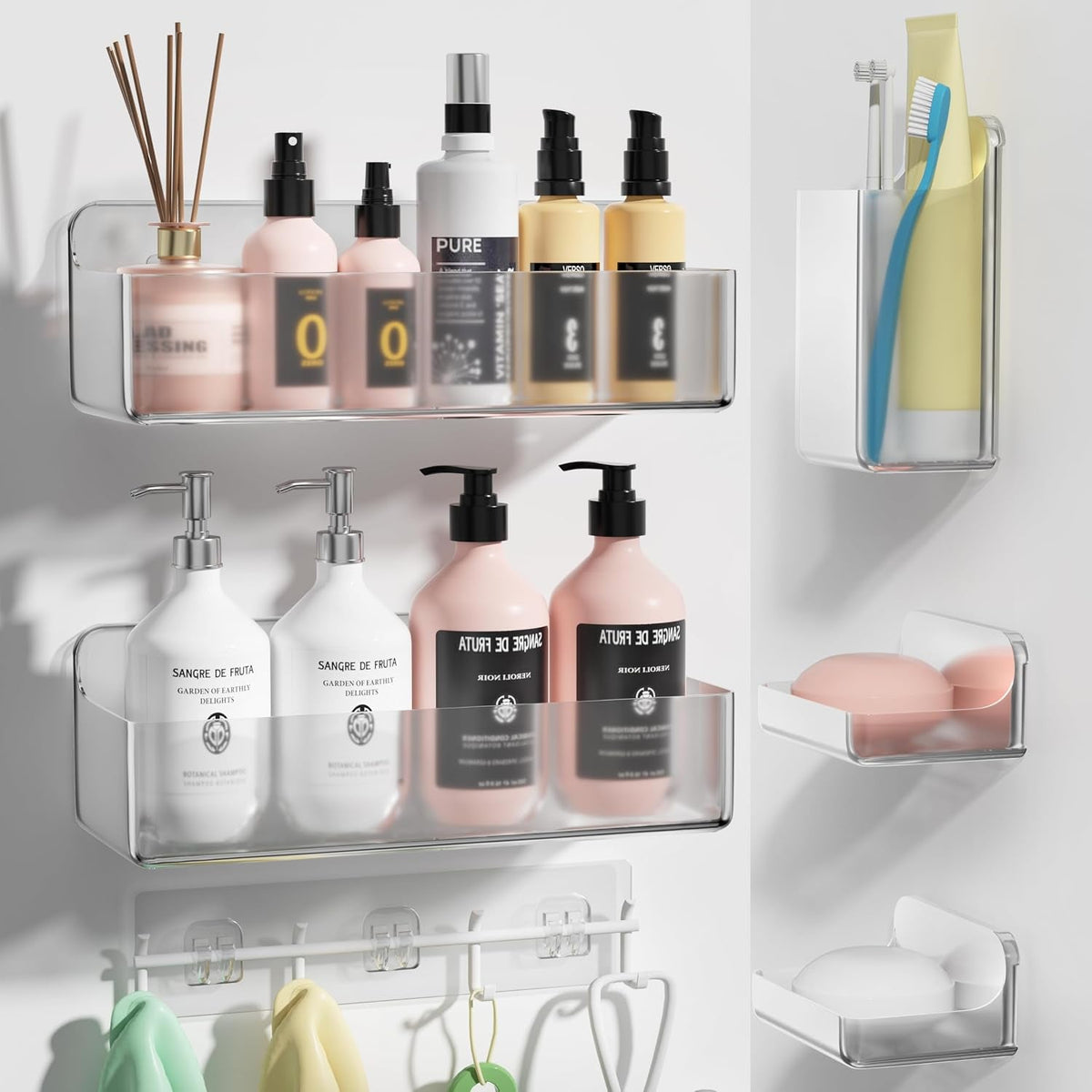 adhesive-shower-caddy-shower-shelves-bathroom-organizer-and-storage