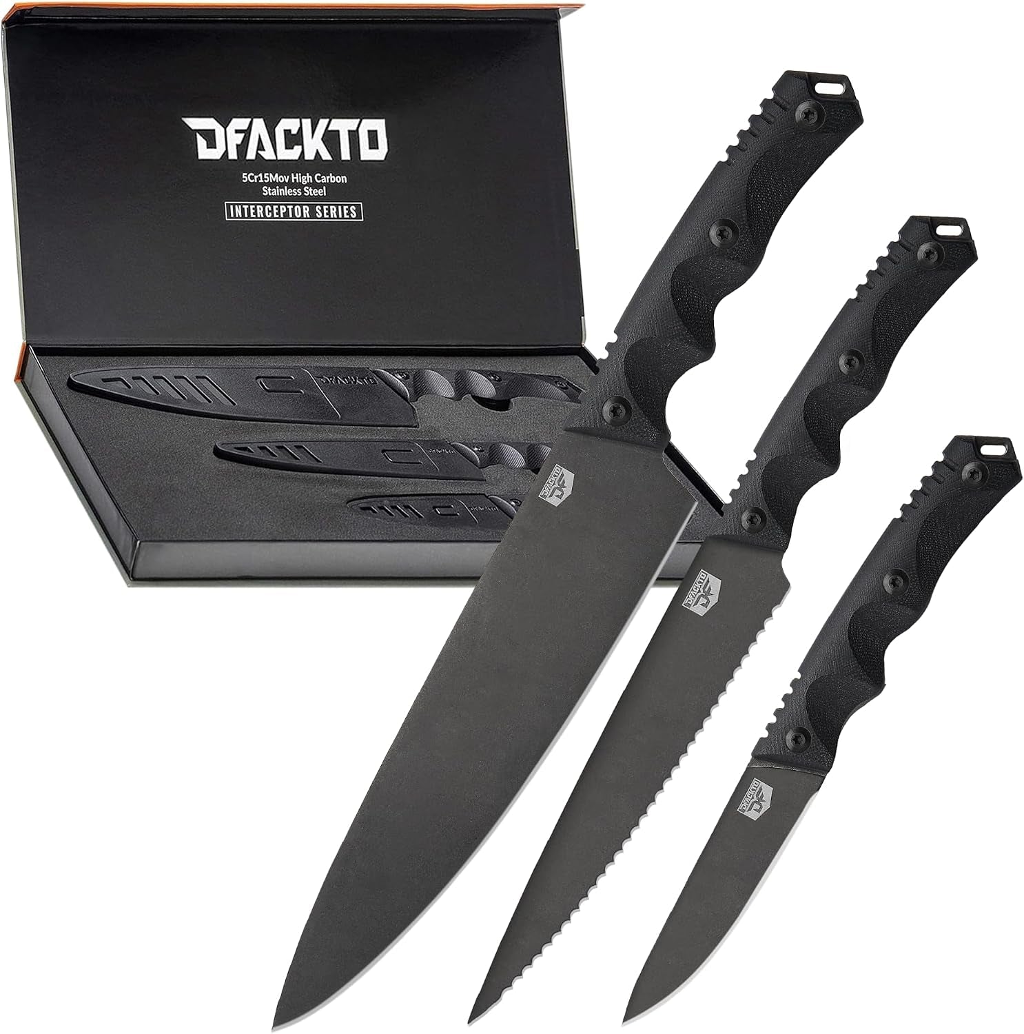 premium-rugged-3-piece-kitchen-and-camping-knife-set-high-carbon-stainless-steel-g10-handles-full-tang-bbq-tactical-outdoor-cooking-includes-8-chef-6-utility-3-5-paring-black