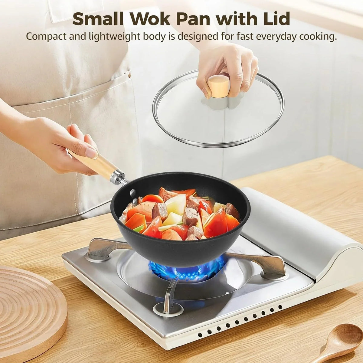 small-wok-with-lid-mini-wok-8-non-stick-mini-frying-pan-compact-coating-less-cast-iron-wok-with-wooden-handle-compatible-with-induction-gas-ceramic-stove