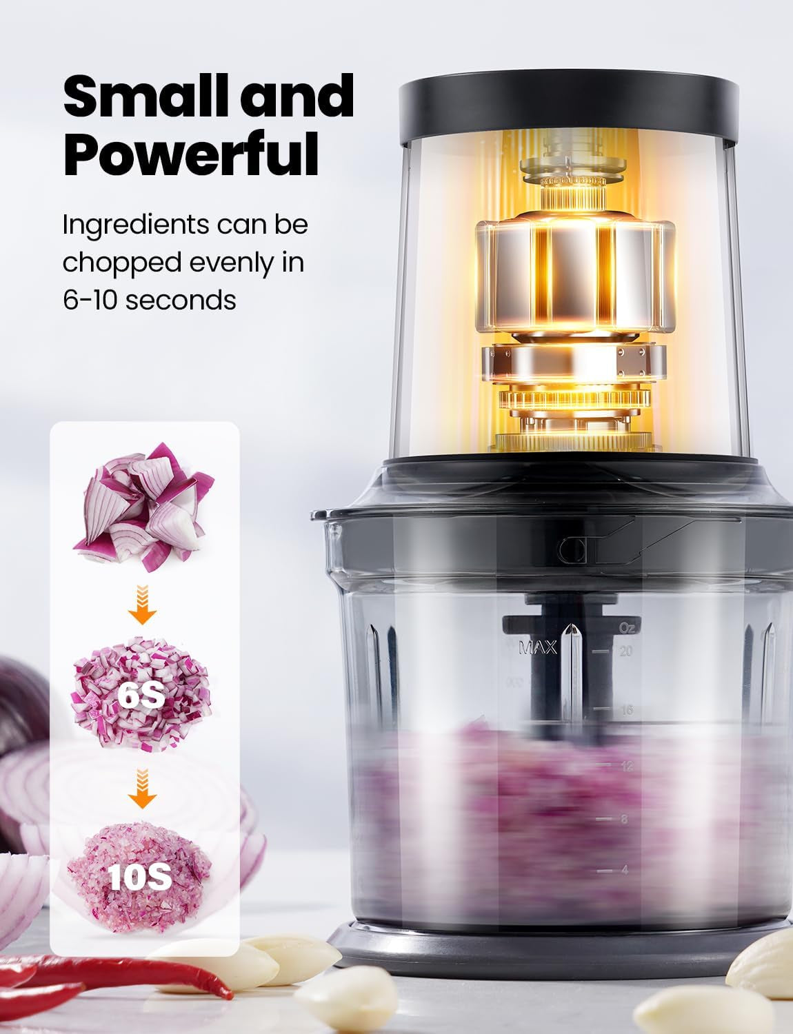 food-processor-4-cup-electric-food-chopper-small-but-powerful-meat-grinder-with-2-bowls-2-speed-4-blades-for-vegetable-meat-nuts-functions-for-chopping-dicing-mixing-and-puree