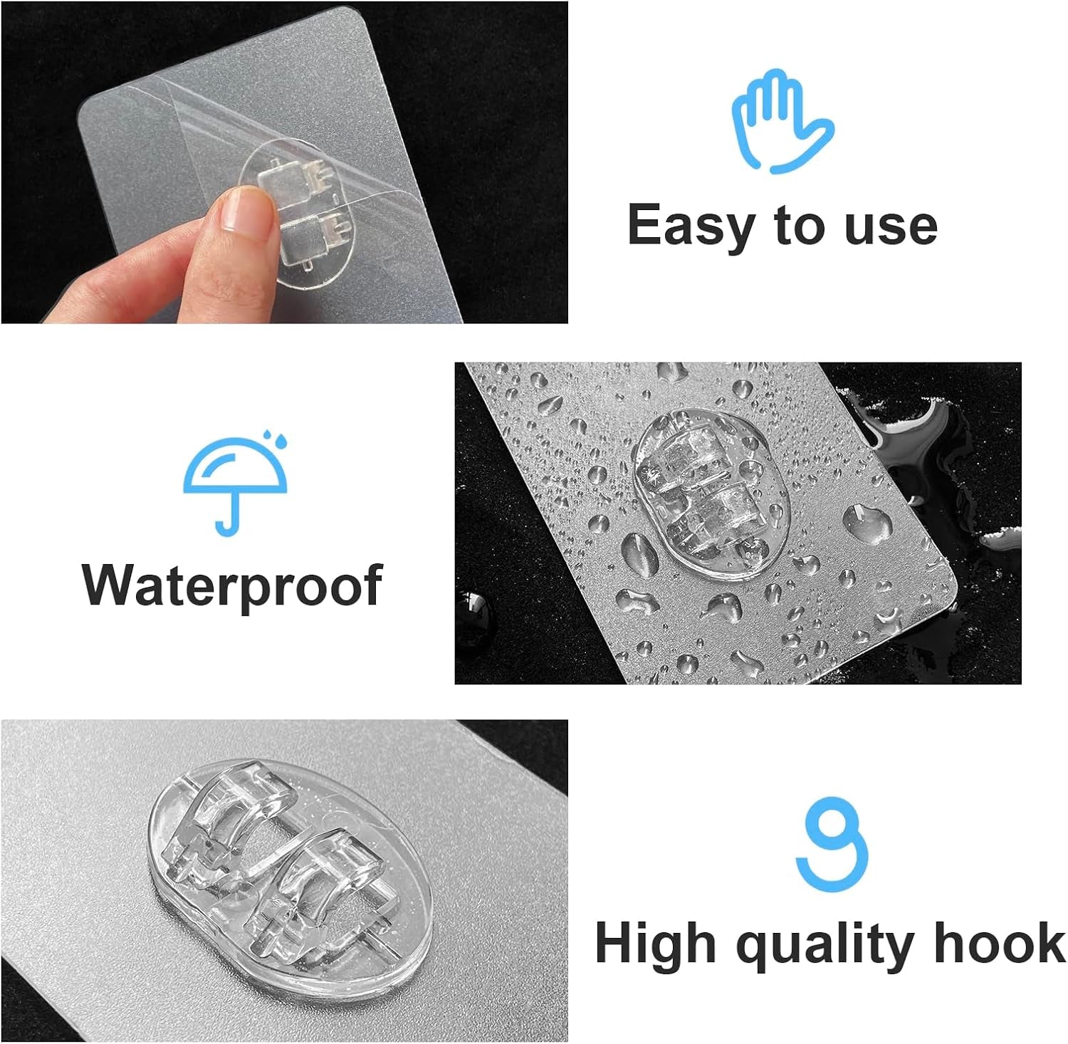 upgraded-shower-caddy-adhesive-replacement-strong-adhesive-hooks-for-shower-caddy-waterproof-shower-shelf-adhesive-shower-adhesive-strips-for-shower-organizer-and-kitchen-racks-5-pcsdouble-hooks