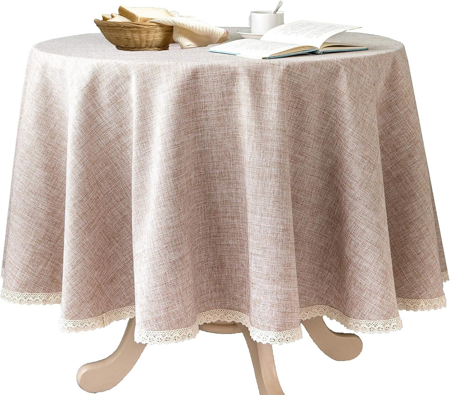 linen-rustic-burlap-washable-tablecloth-solid-heavy-weight-70-inch-round-overlay-lace-edge-table-cover-for-kitchen-dinning-decoration