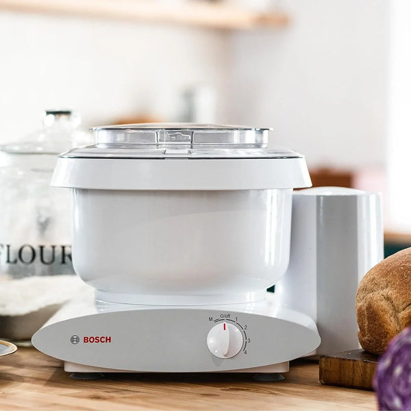 Bosch Universal plus Stand Mixer 500 Watt, 6.5 Quarts with Wire Whips, Dough Hook &  Dough Hook Extender Bundle5
