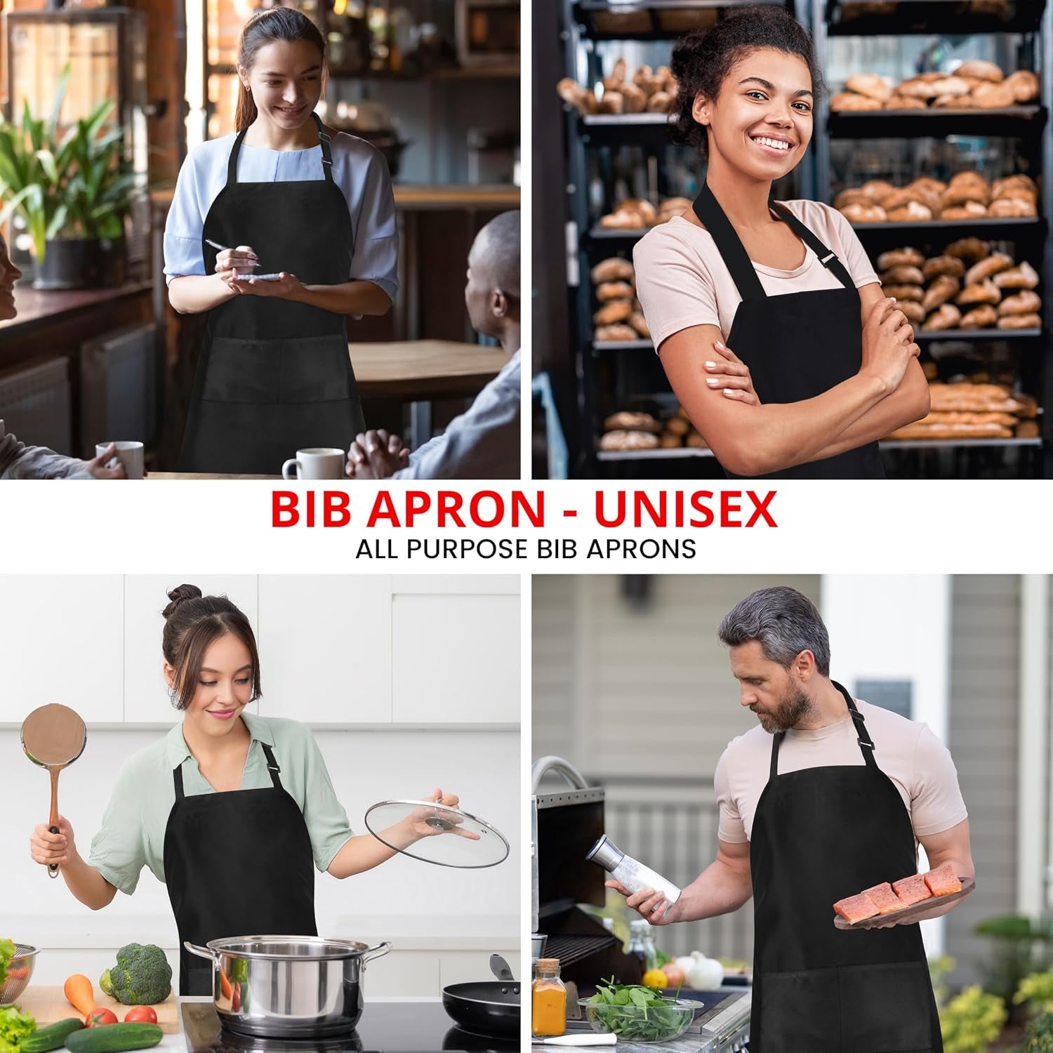 10-pack-bib-apron-adjustable-with-2-pockets-water-and-oil-resistant-cooking-kitchen-chef-apron-for-women-men