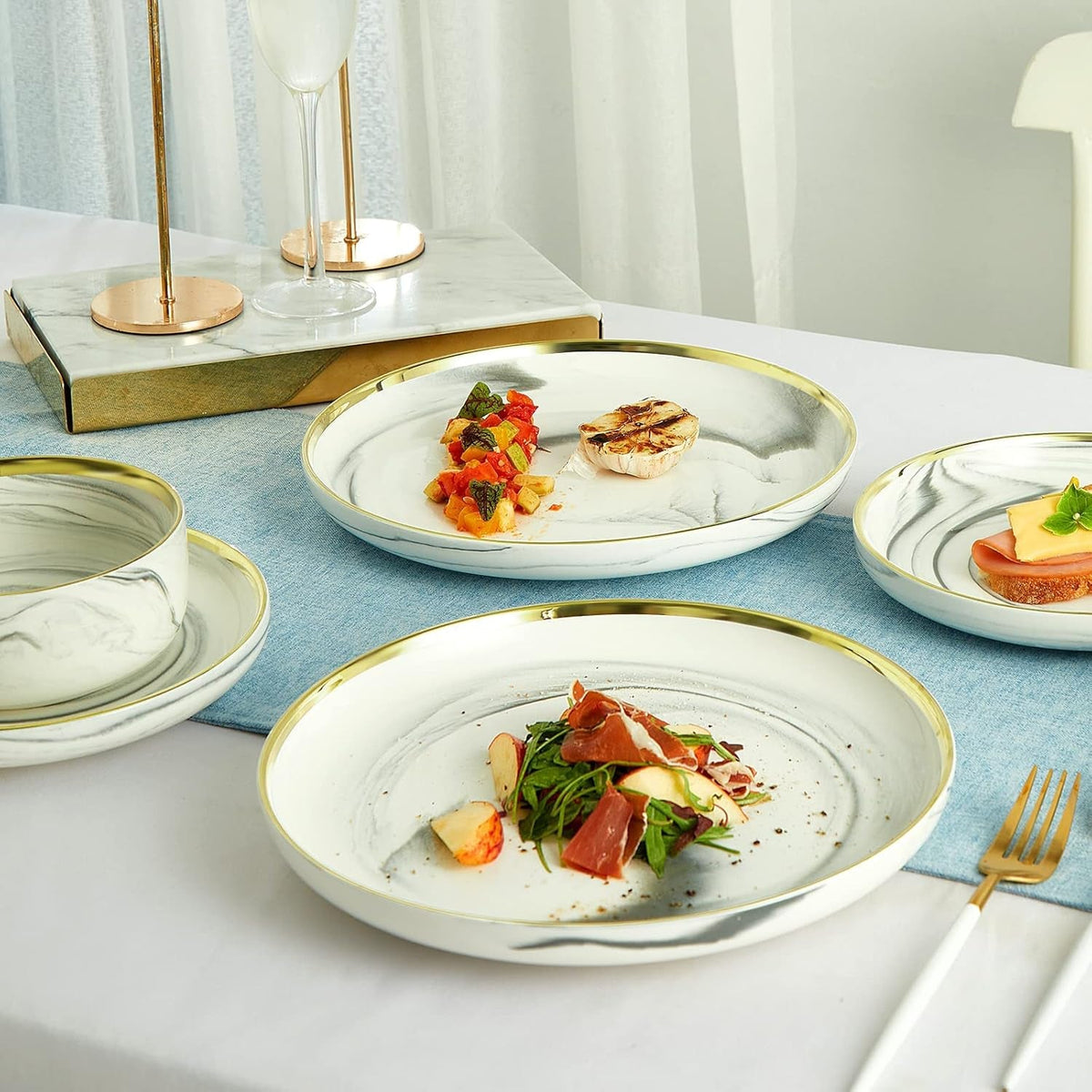 marble-gold-rim-dinnerware-sets-porcelain-plates-and-bowls-sets