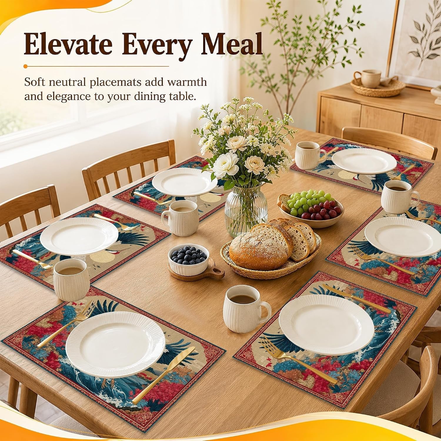 place-mats-set-of-6-japanese-crane-ocean-wave-linen-table-mats-12-x-18-inch-washable-waterproof-stain-resistant-heat-resistant-placemats-for-dining-table-kitchen-dining-room-decor