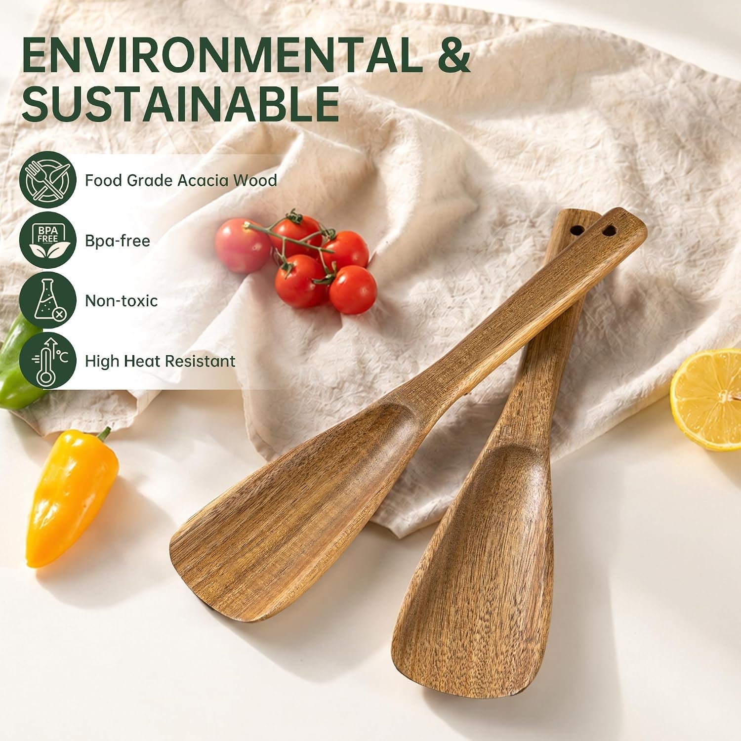 2-pack-wooden-spatula-spoon-for-cooking-natural-acacia-wood-utensil