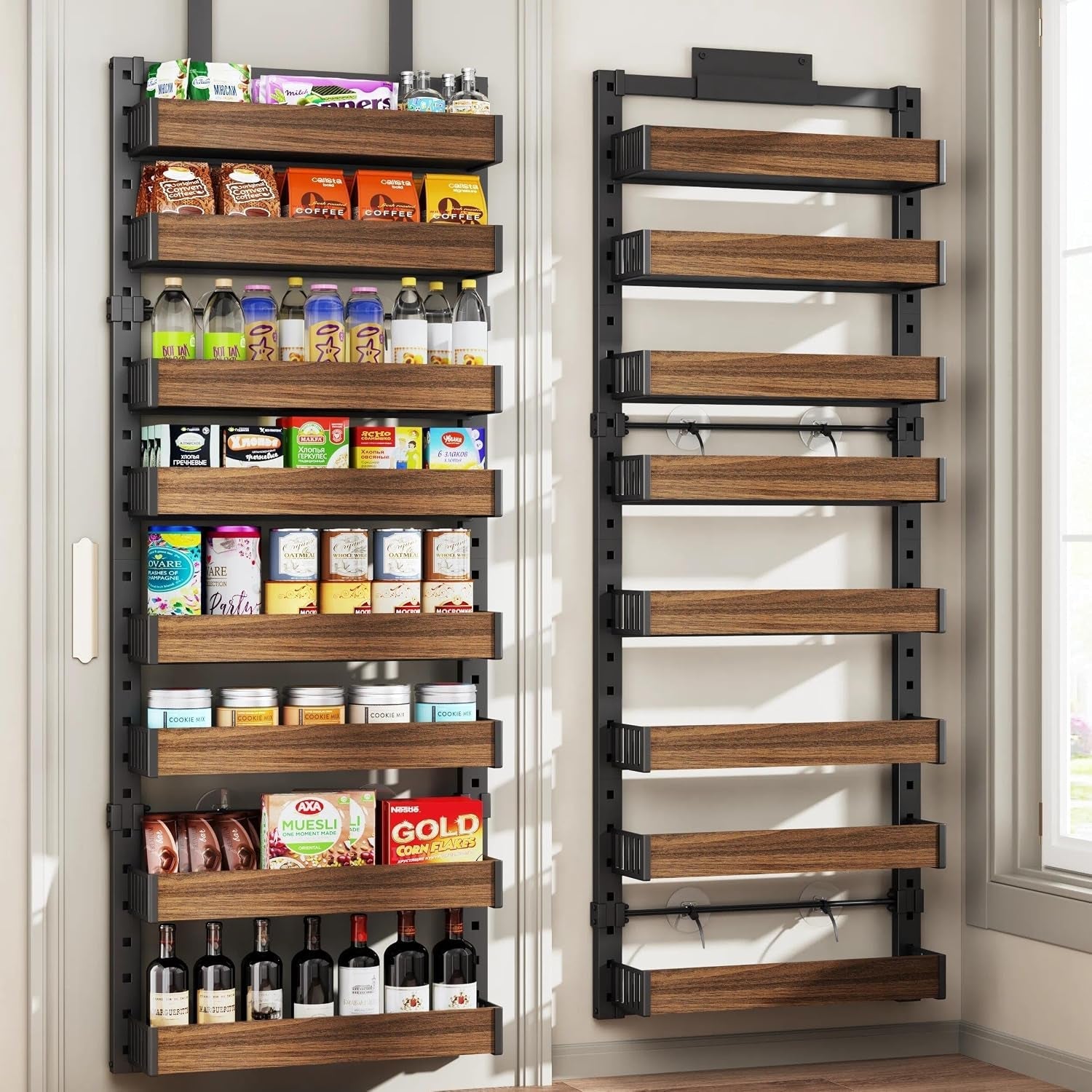 8-tier-over-the-door-pantry-organizer-with-adjustable-wooden-baskets-heavy-duty-2-in-1-wall-mounted-hanging-spice-rack-for-kitchen-cabinet-and-closet-organization