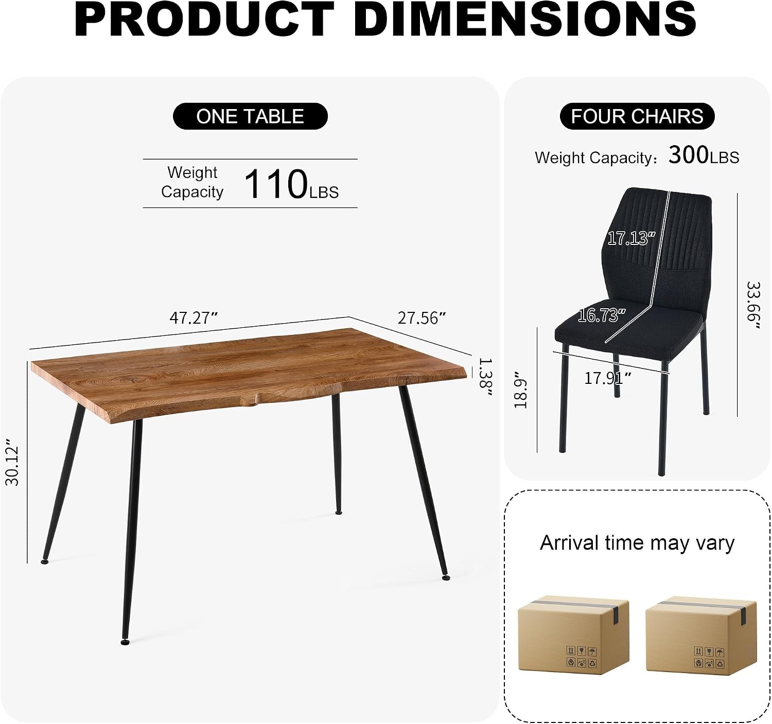 dining-table-set-for-4-modern-wood-irregular-rectangle-dining-table-linen-fabric-dining-chairs-4-table-and-chairs-set-of-4-for-kitchen-dining-room-black
