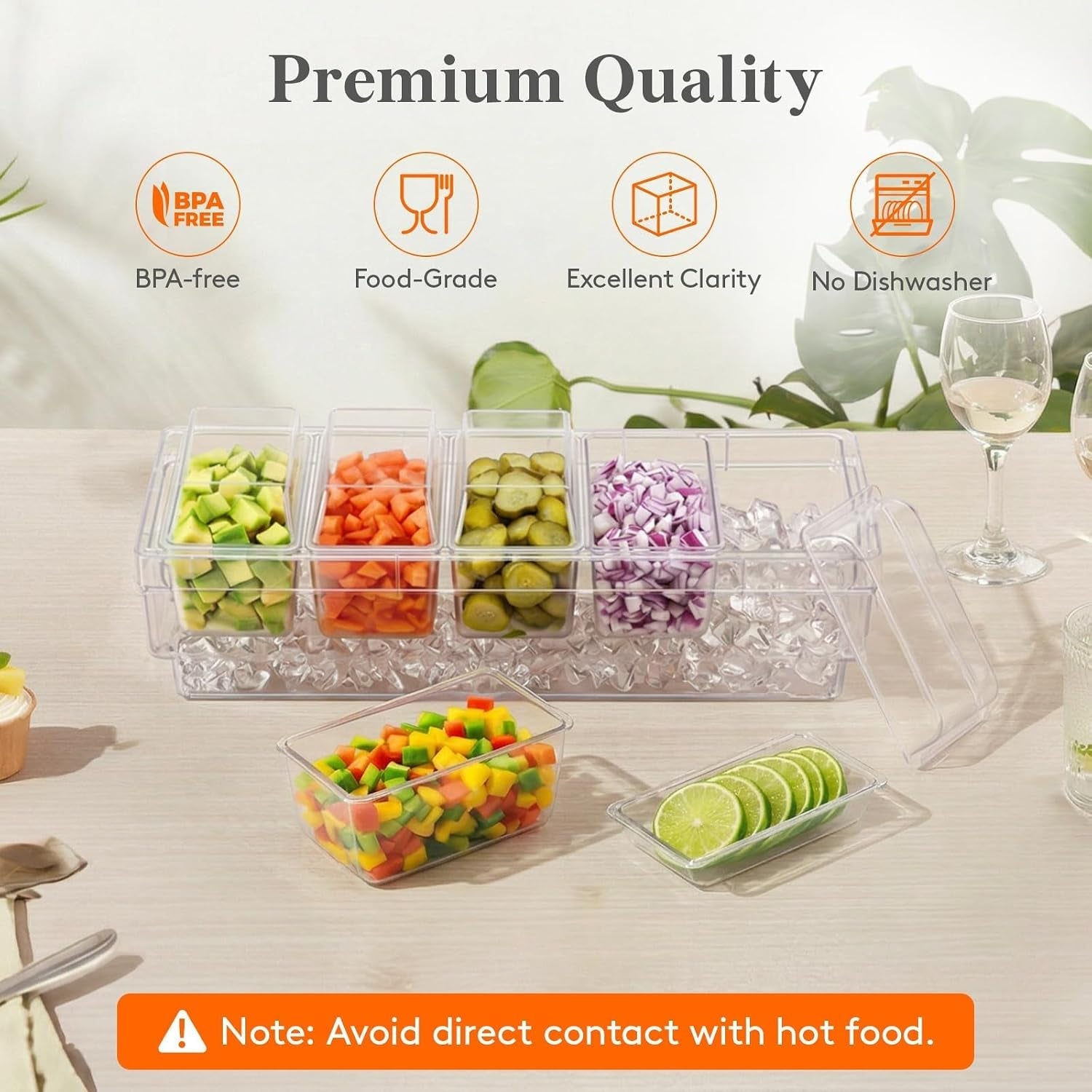 chilled-condiment-container-with-individual-lids-handle-design-5-individual-fridge-safe-compartments-ice-condiment-caddy-garnish-tray-for-taco-mimosa-dirty-soda-bar-serving-platter