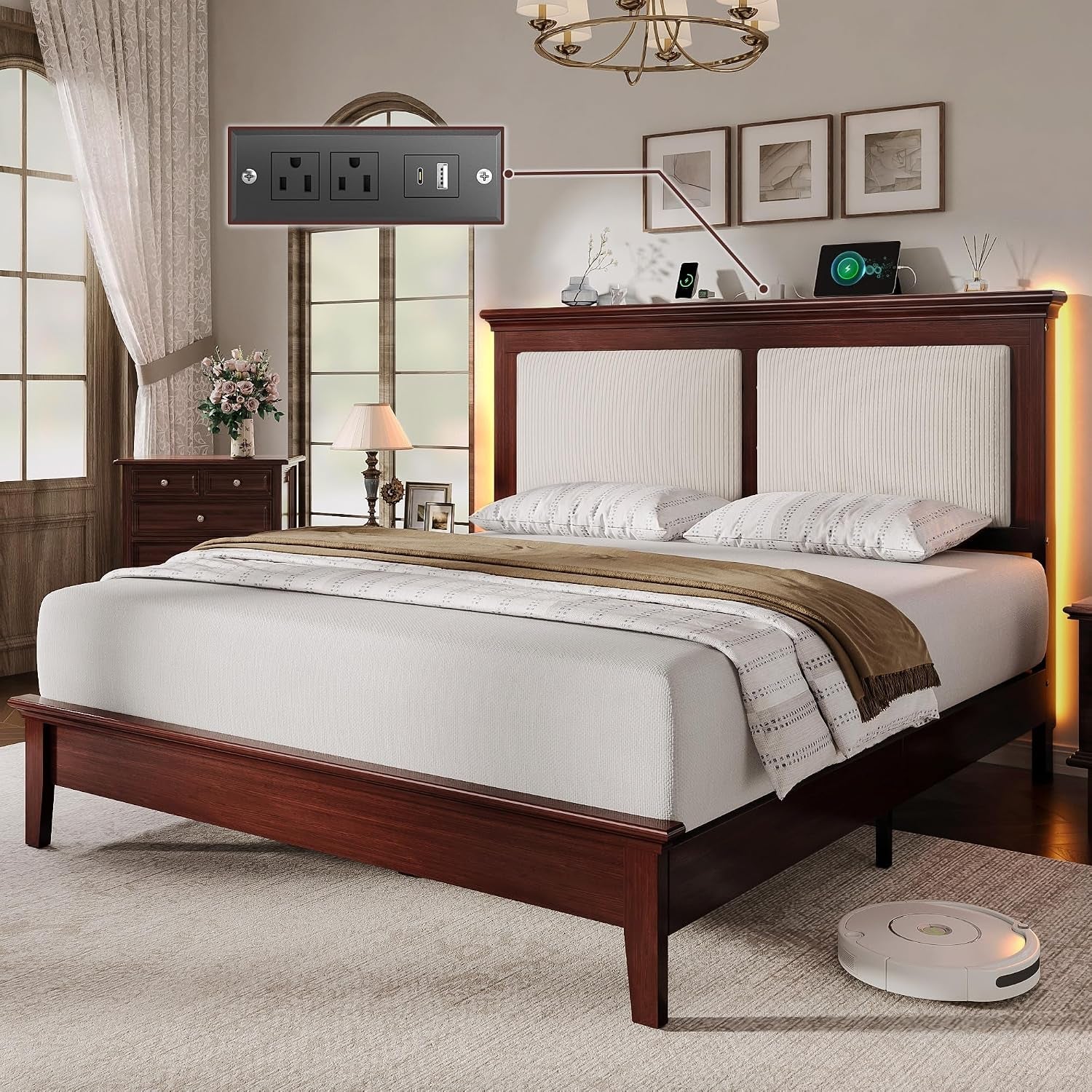 queen-bed-frame-with-headboard-solid-wood-bed-frame-queen-size-with-charging-station-rgb-led-wood-slats-support-noise-free-sturdy-structure-easy-assembly-mahogany