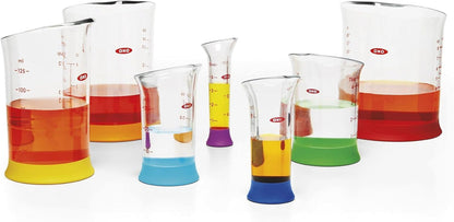 OXO Good Grips 7-Piece Nesting Measuring Beaker Set, Multicolored4
