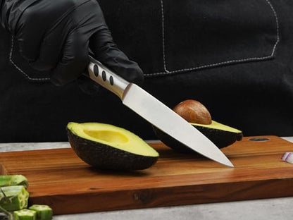 Kitchen Knife Set 3 Piece | Professional Chef Knife Set with 8" Chef Knife, 7" Santoku Knife, 5" Utility Knife | High Carbon Stainless Steel Sharp Kitchen Knives for Home Cooking & Gifting8