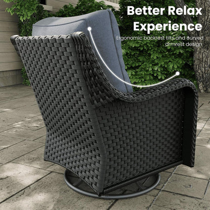 5 Pieces Outdoor Patio Furniture Sets5