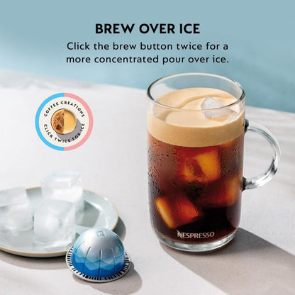 Nespresso Vertuo Pop+ Coffee Machine & Samra Origins Pods by De'Longhi | Liquorice Black Machine by De'Longhi with the Weeknd'S Togetherness Blend: 20 Light Roast Double Espresso Pods, 2.7 Fl. Oz.6