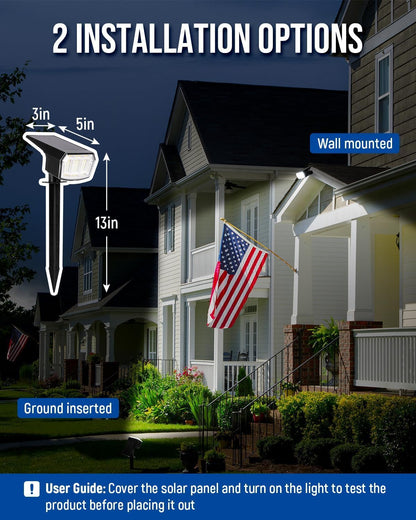 Solar Spot Lights Outdoor Waterproof, Solar Spotlights 10 Pack Cool White8