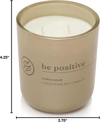 Intentions Collection Candle Be Positive: Perspective Is Everything (Citrus Sugar) 13 Oz Home Décor9