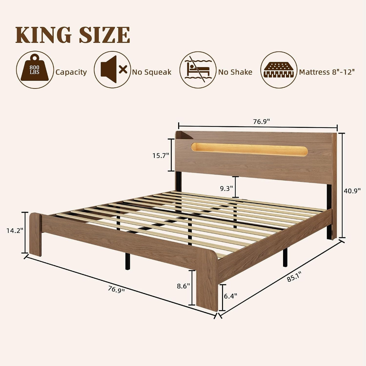 king-size-wood-bed-frame-with-2-tier-shelf-headboard-walnut