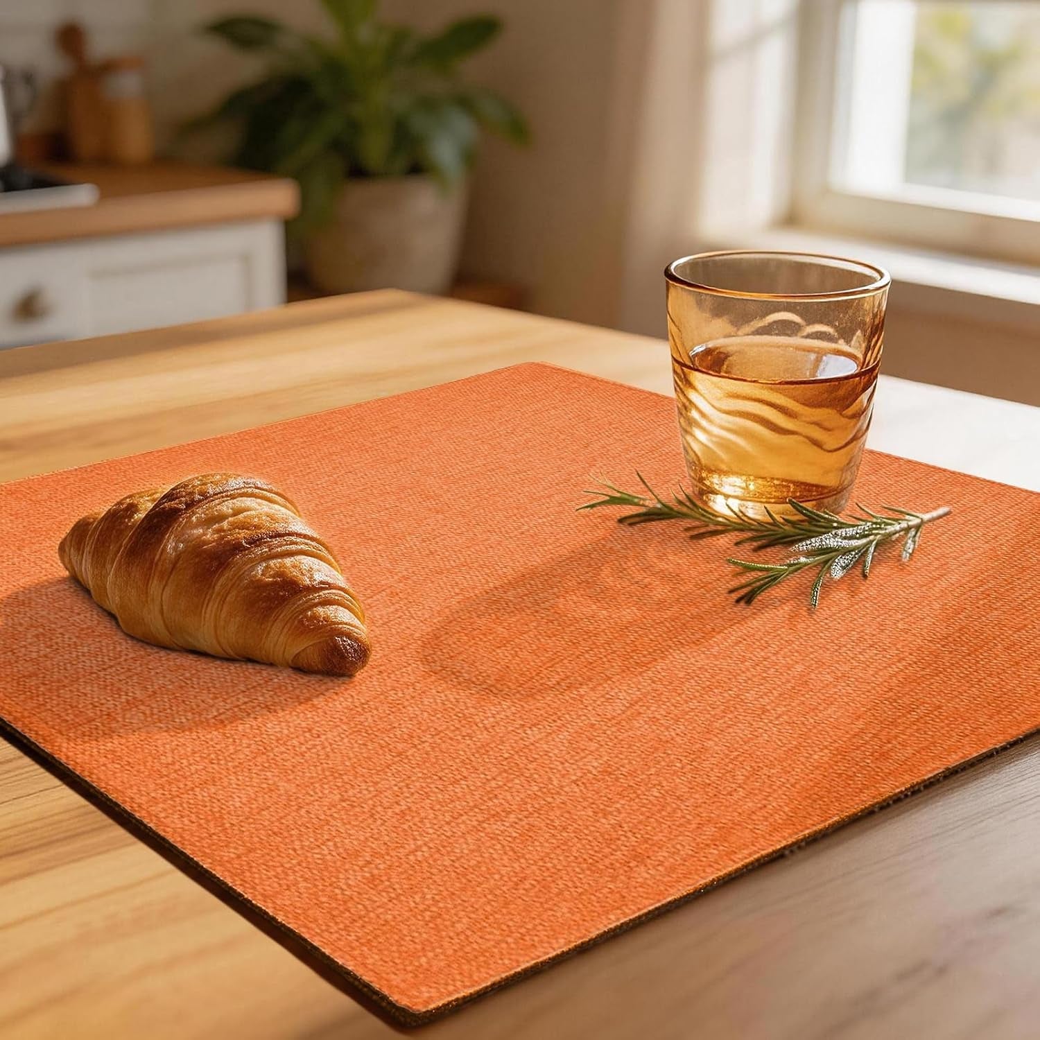 linen-fabric-placemats-set-of-4-machine-washable-heat-resistant-wrinkle-free-thick-polyester-kitchen-place-mats-for-dining-table-orange