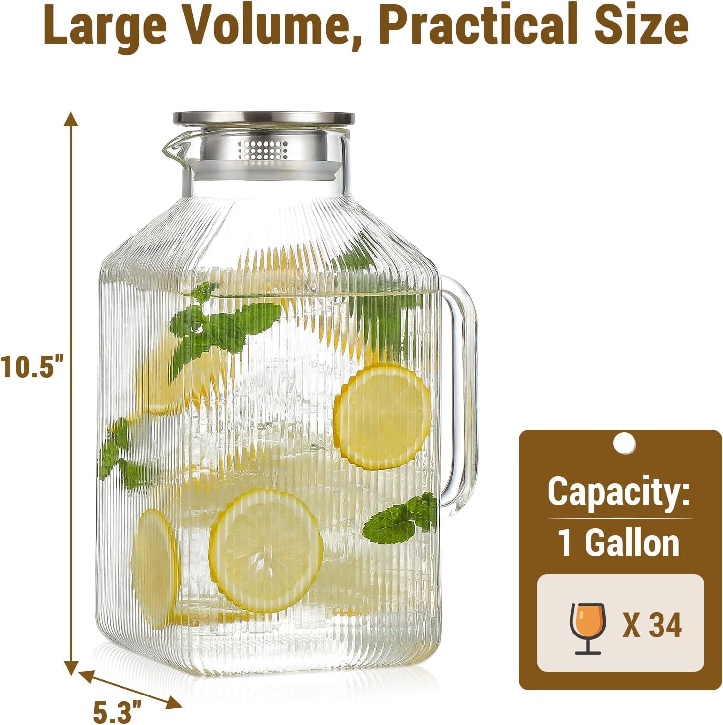 1-gallon-thickened-square-glass-pitcher-with-lid-classic-stripes-water-pitchers-for-fridge-borosilicate-glass-carafe-for-hot-cold-brew-drink-extra-large-jug-with-handle-for-iced-tea-coffee-juice