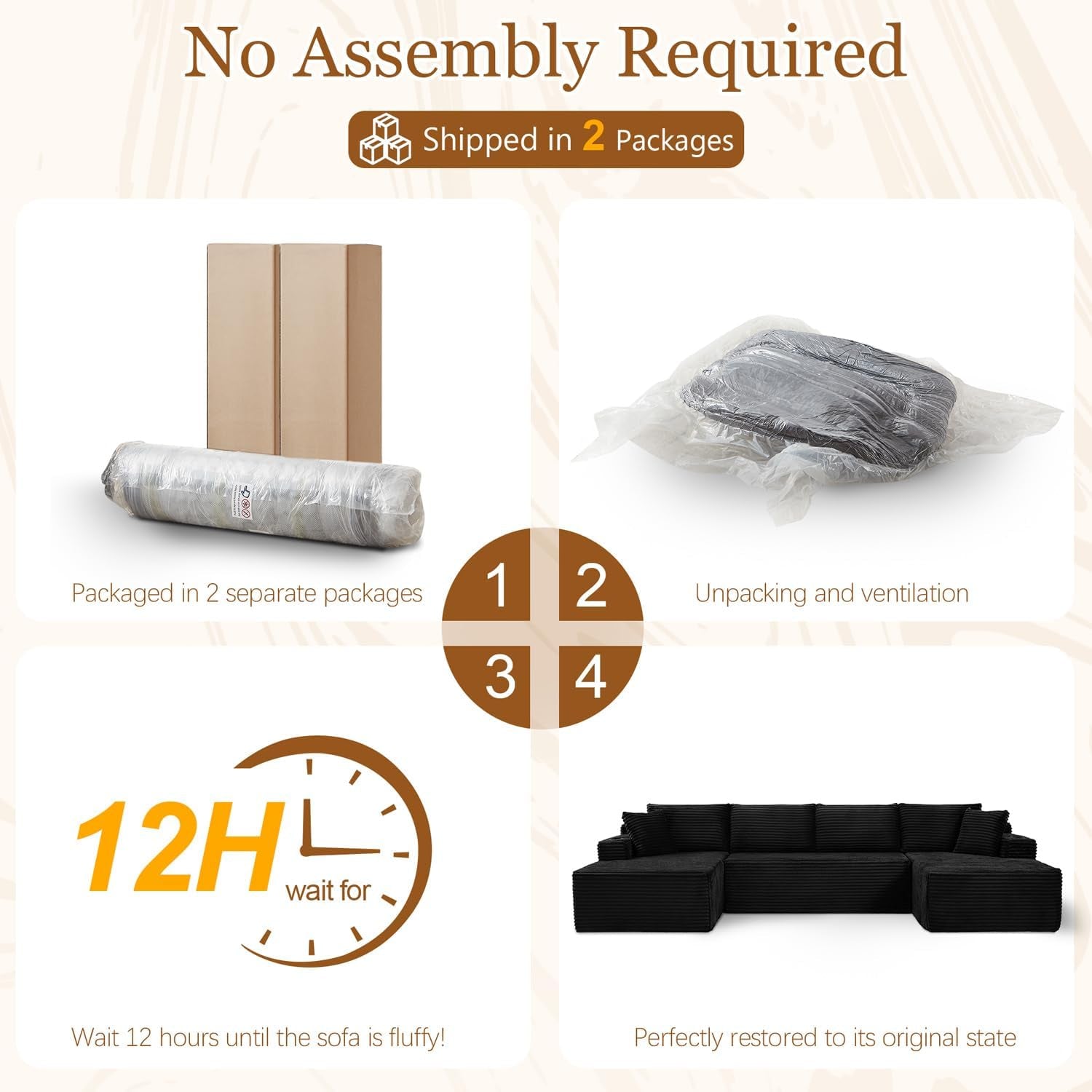 134-inch-modular-sectional-sleeper-sofa-boneless-cloud-couch-for-living-room-u-shaped-5-seat-sofa-with-2-storage-pockets-2-cup-holders-free-combination-no-assembly-required-black