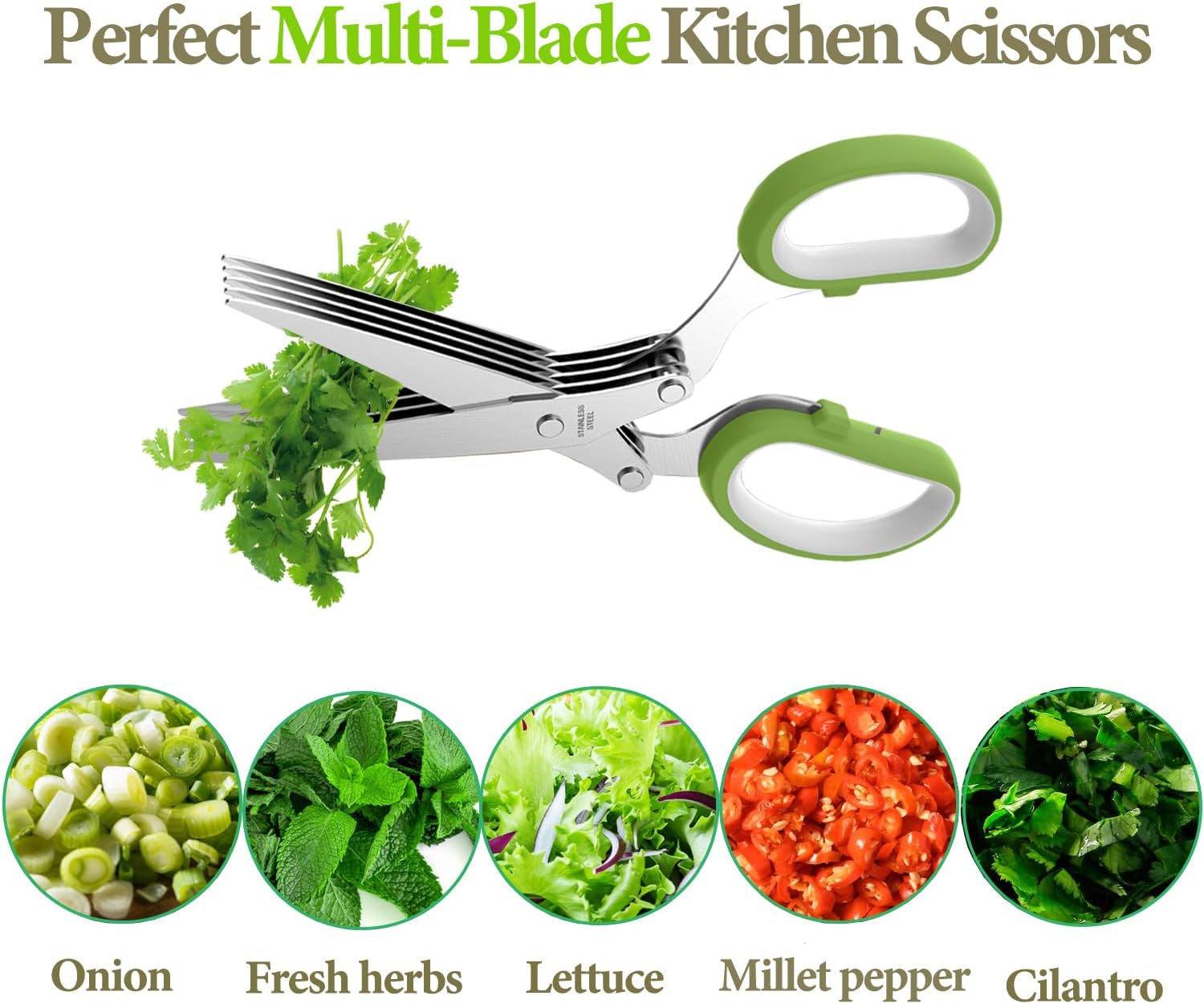 2026-upgraded-herb-scissors-effortless-herb-shears-cutter-tool-with-sharp-stainless-steel-blades-for-fresh-herbs-must-have-kitchen-cooking-gadget-green