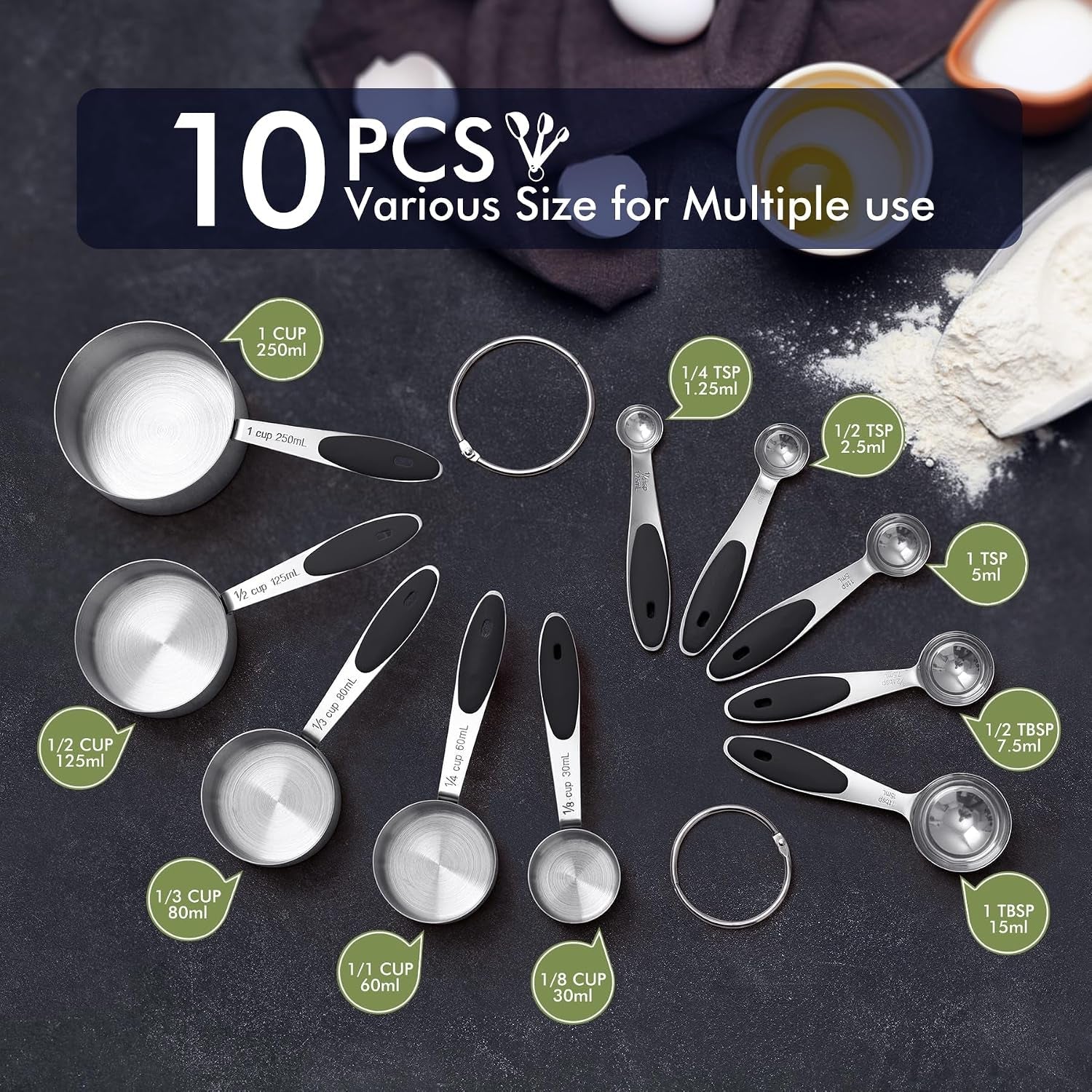 10-pack-measuring-cups-and-spoons-set-kitchen-gadagets-cooking-baking-heavy-duty-dishwasher-safe-for-dry-and-liquid-ingredients-black