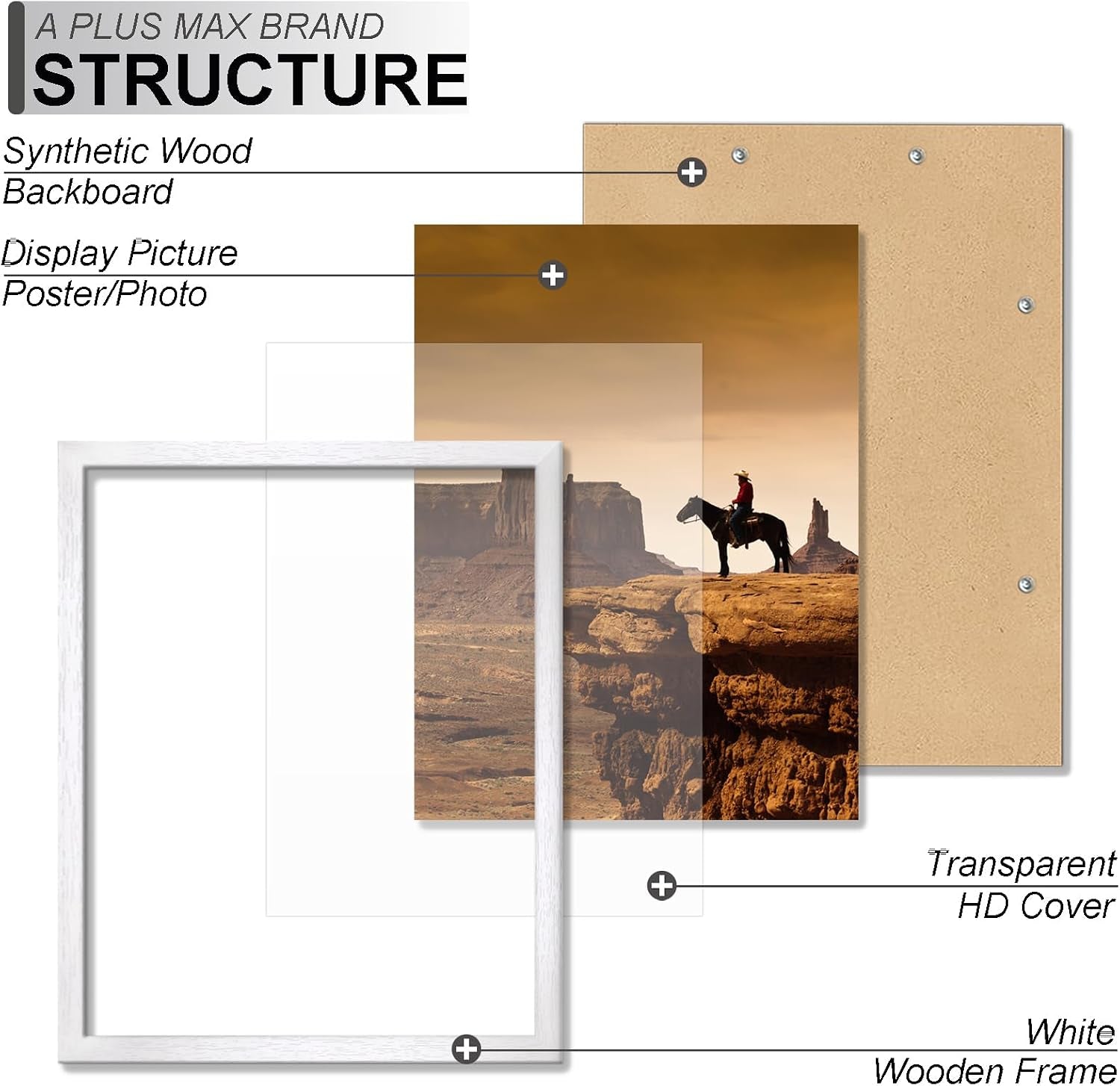 11x14-picture-frame-white-light-weight-wall-mount