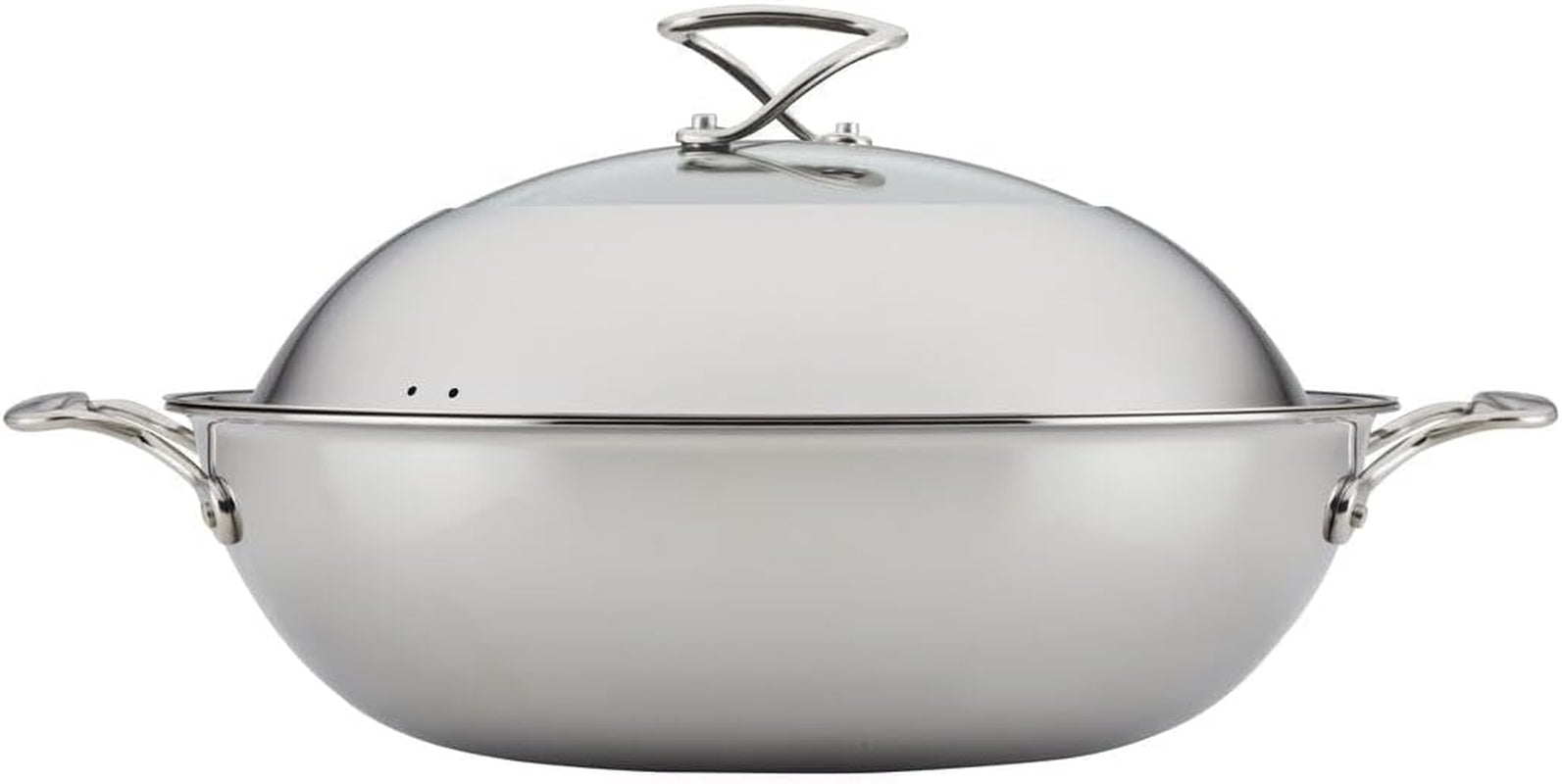 clad-stainless-steel-wok-stir-fry-with-glass-lid-and-hybrid-steelshield-and-nonstick-technology-14-inch-silver