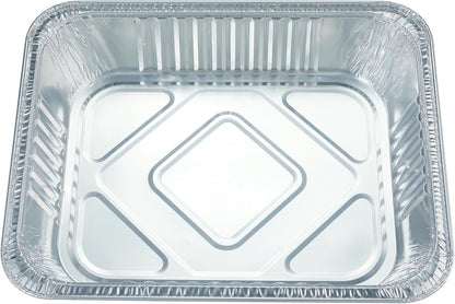 Aluminum Pans 9X13 Disposable Foil Pans (10 Pack) Half Size Deep Steam Table Pans Extra Thick for Baking, Cooking, Roasting, Heating, Serving & Lining Steam-Table Trays7
