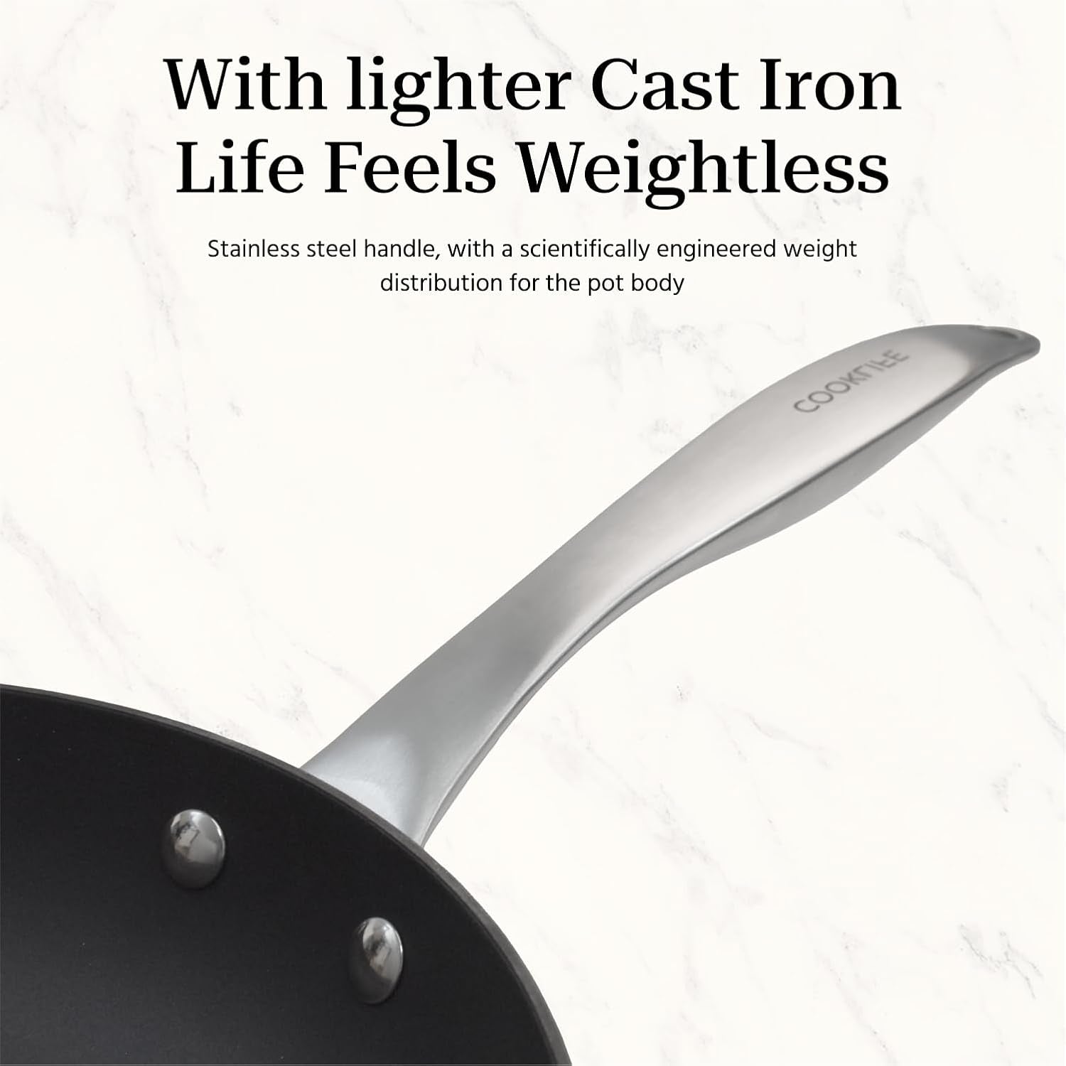 10-25-inch-lightweight-enameled-cast-iron-frying-pan-toxin-free-oven-safe-up-to-500-f-or-on-stovetop-cast-iron-skillet-for-cook-bake-antique-white