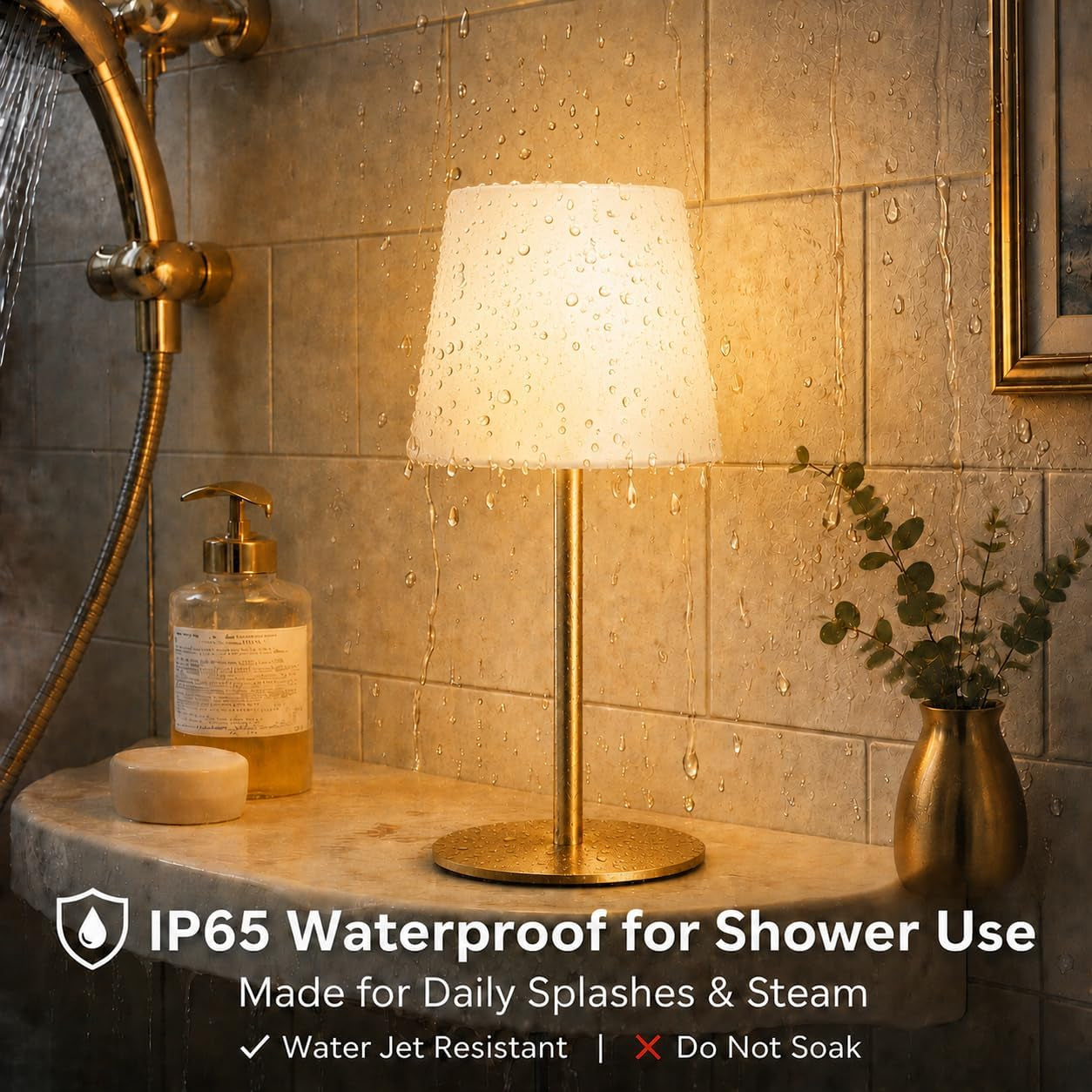 outdoor-cordless-table-lamp-ip65-waterproof-4500mah-rechargeble-shower-lamp-dimmable-touch-lamp-led-night-light-lamp-for-bathroom-patio-camping-restaurant-home-1-pack-gold