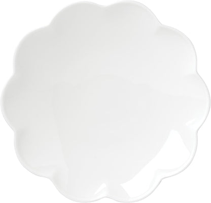 Studio 1414 Scallop Bone China 12-Piece Dinnerware Set for 43