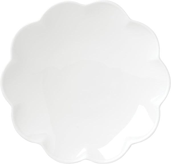 Studio 1414 Scallop Bone China 12-Piece Dinnerware Set for 43