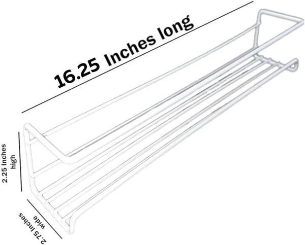 over the Door Spice Rack Organizer, 6-Tier, Holds 54 Spices, White7