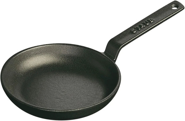 Staub Mini Frying Pan, 5Oz, 4 3/4 Inch, Black Matte1